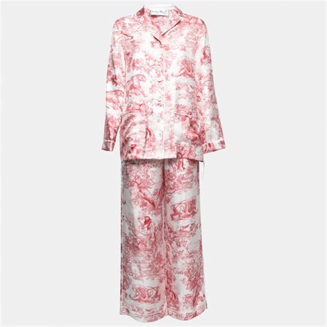 dior silk pyjamas|dior chez moi shirts.